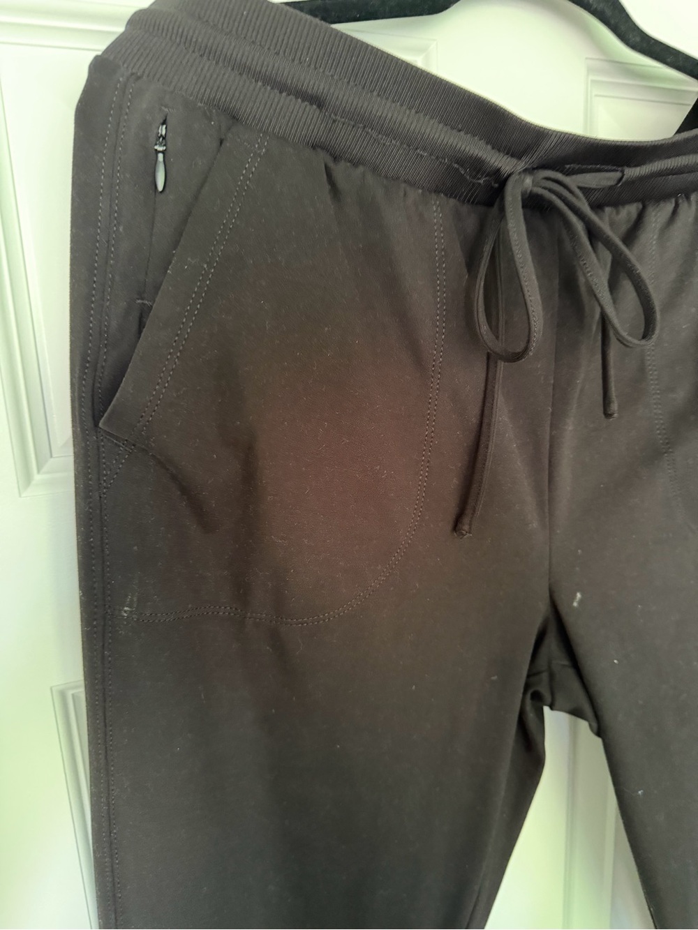 Zac & Rachel Black Drawstring Joggers - Picture 2 of 4